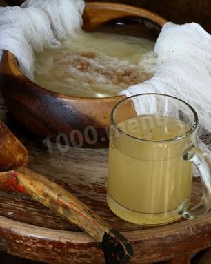 Березовый квас с ячменем