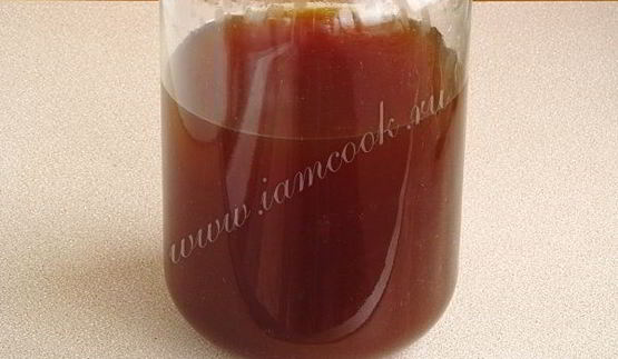 домашний квас из ржаного хлеба