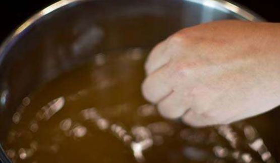 квас из ржаного хлеба