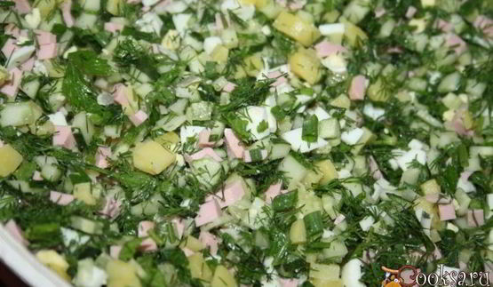 окрошечка на квасе