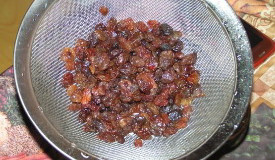 овсяный квас с изюмом