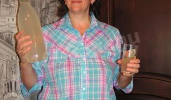 овсяный квас с изюмом