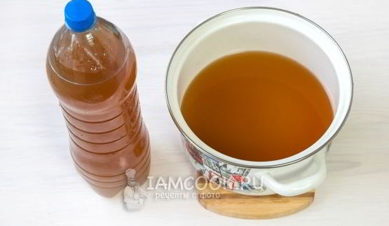 яблочный квас