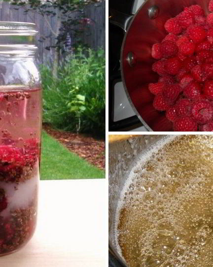 Рецепт малиновый ликер