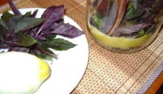 базиликовый лимонад