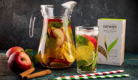 чайный лимонад летнее настроение