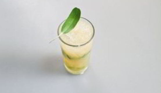 грушевый лимонад с шалфеем