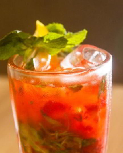 Рецепт клубничный лимонад