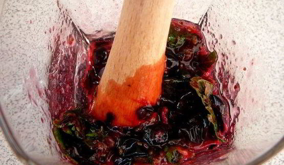 лимонад из черной смородины