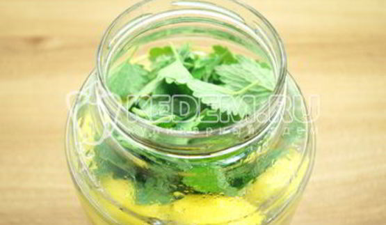 лимонад из лимонов с мятой