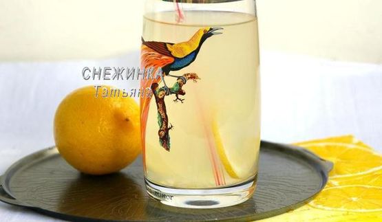лимонад на березовом соке