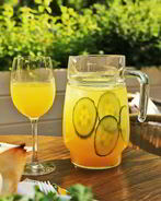 Огуречно-апельсиновый лимонад