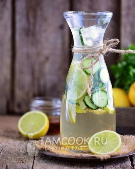 Рецепт огуречного лимонада с лаймом
