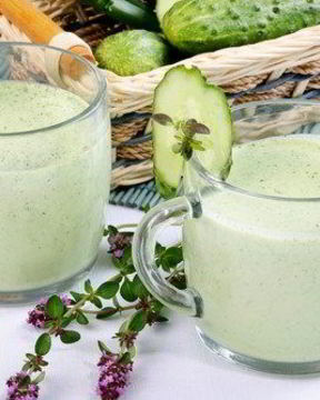 Огуречный лимонад с розмарином