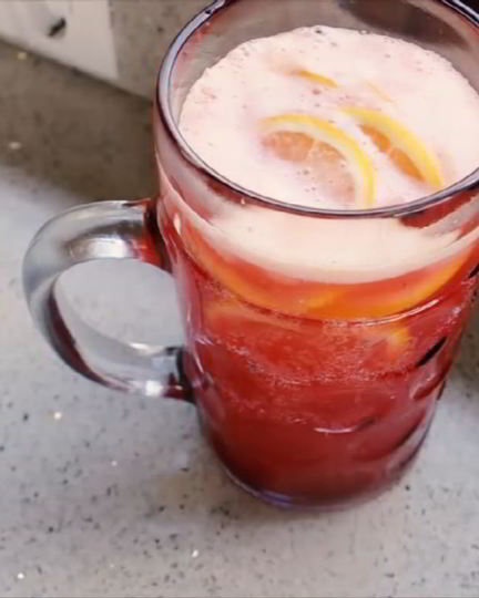 Рецепт вишневого лимонада