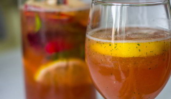 яблочный лимонад с мятой