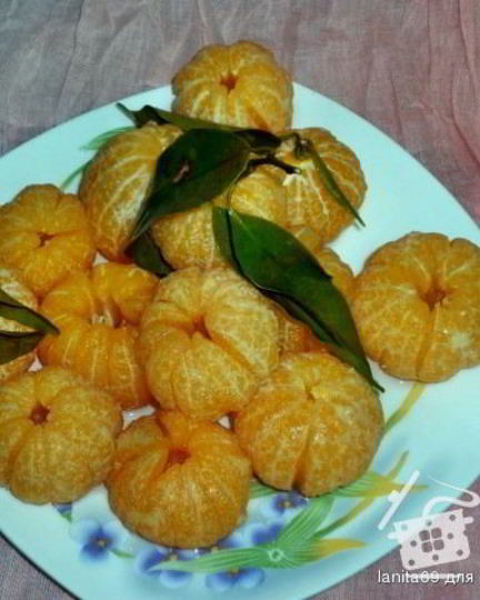 Рецепт мандаринов в пряном сиропе