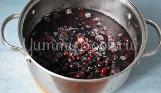морс из черной смородины