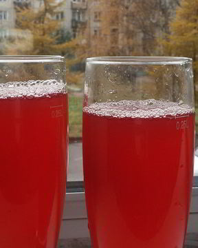 Морс из клюквы