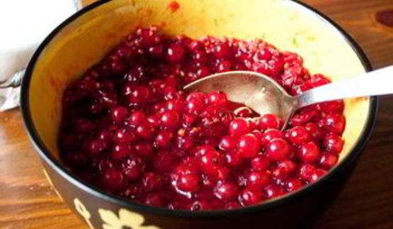 морс из красной смородины