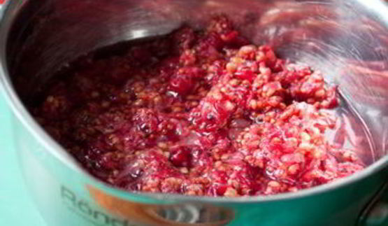 морс из красной смородины