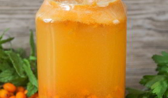 морс из облепихи