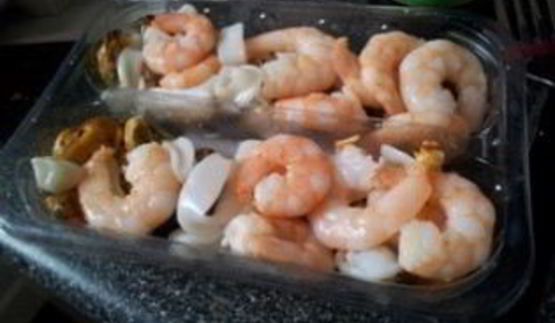 морской коктейль на пару