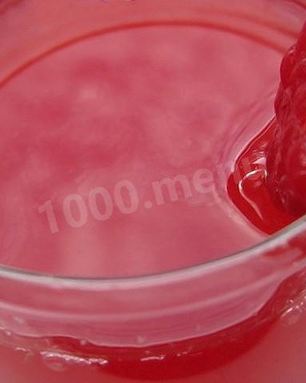 Наливка из малины