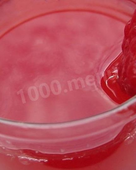 Рецепт наливки из малины