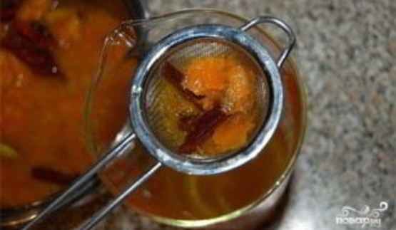 сироп из апельсинов