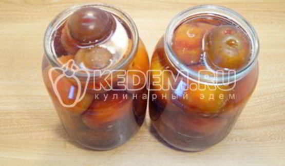 сливы в сиропе на зиму