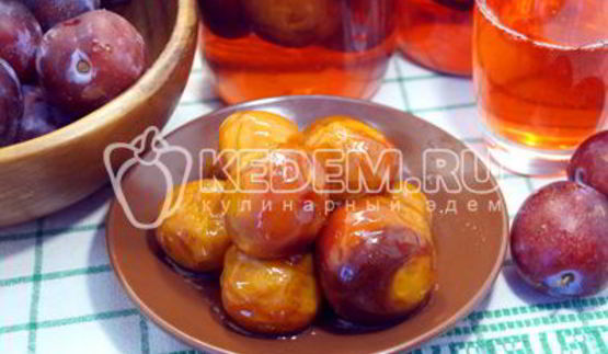 сливы в сиропе на зиму