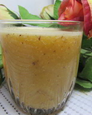 Апельсиново-банановый смузи с миндалем