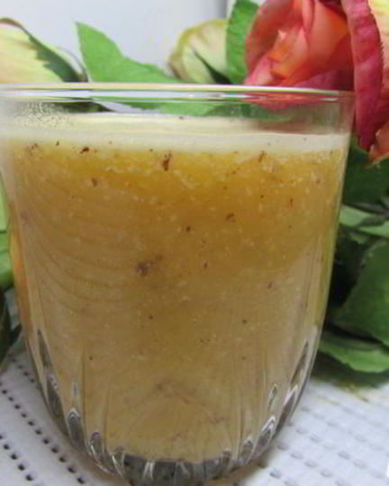 Рецепт апельсинова-бананового смузи с миндалем