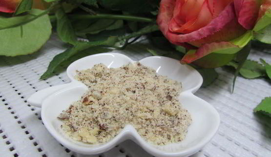 апельсиново-банановый смузи с миндалем