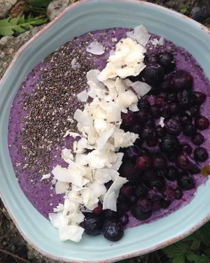 Диетическая смузи-каша на завтрак