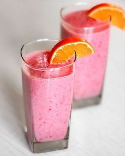 Рецепт фруктового смузи в блендере