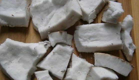 кокосовый смузи с овсяными хлопьями