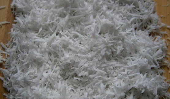 кокосовый смузи с овсяными хлопьями