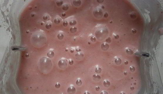 кокосовый смузи с овсяными хлопьями