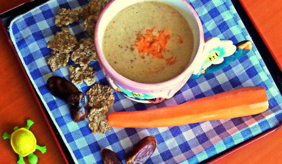 морковно-ореховый смузи