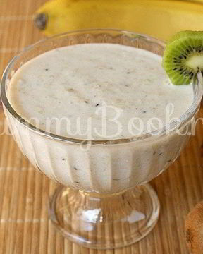 Овсяное смузи с фруктами