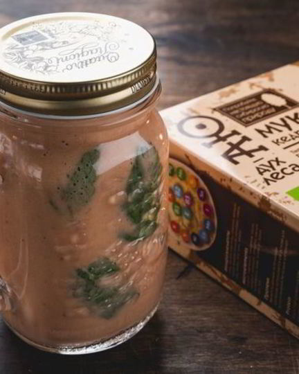 Рецепт протеинового смузи с кедровой мукой