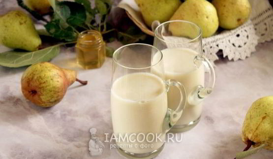 смузи из груш с кефиром