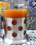 Смузи из хурмы и цитрусовых