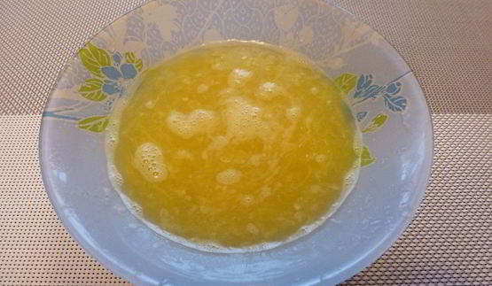 смузи из хурмы и цитрусовых