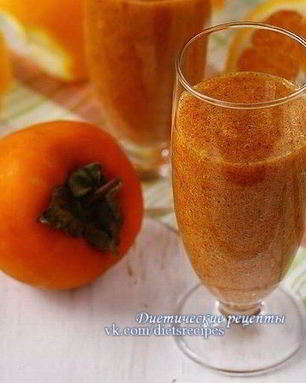 Смузи из хурмы