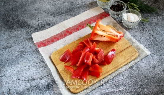 смузи из сладкого перца и помидоров