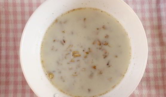 смузи из тыквы с овсяными хлопьями