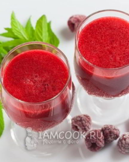 Рецепт смузей из замороженной малины